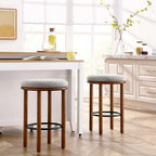 Modway Fable Boucle Fabric Counter Stools Set of 2 by Modway-EEI-6818