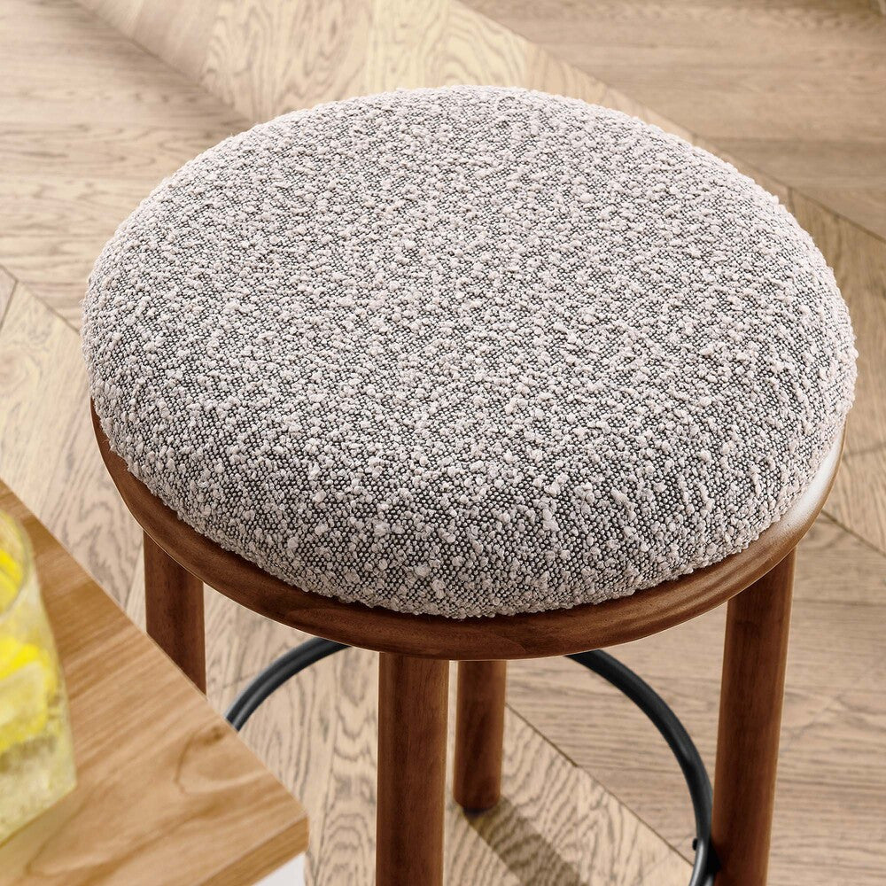 Modway Fable Boucle Fabric Counter Stools Set of 2 by Modway-EEI-6818