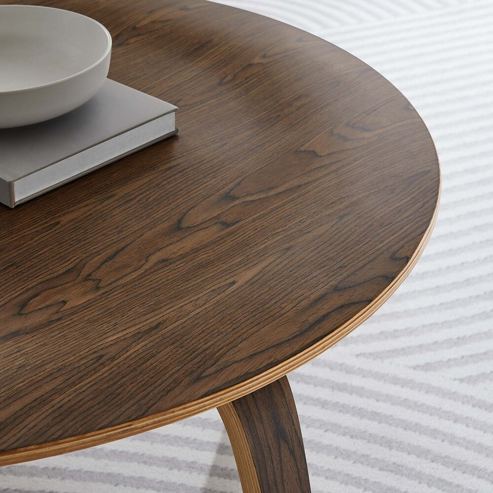 EEI-509-WAL Fathom Wood Coffee Table by Modway