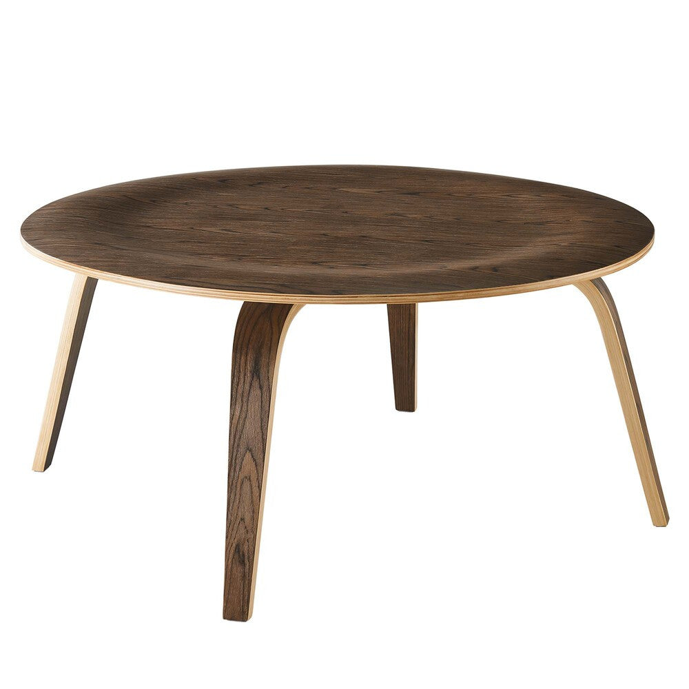EEI-509-WAL Fathom Wood Coffee Table by Modway