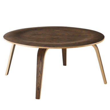 Modway EEI-509-WAL Fathom Wood Coffee Table Walnut