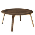 Modway EEI-509-WAL Fathom Wood Coffee Table Walnut