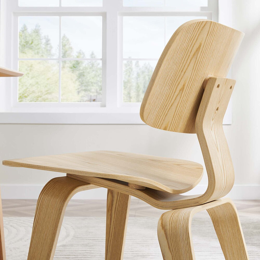 EEI-620-NAT Fathom Wood Dining Chair by Modway
