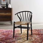 EEI-3338 Flourish Spindle Wood Dining Side Chair by Modway