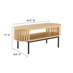 EEI-6525 Fortitude Wood Coffee Table by Modway