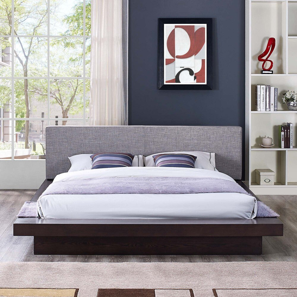 MOD-5721 Freja Fabric Queen Platform Bed by Modway