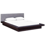 MOD-5721 Freja Fabric Queen Platform Bed by Modway