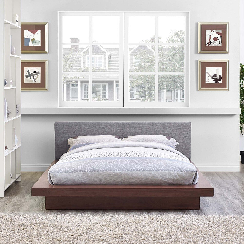 MOD-5721 Freja Fabric Queen Platform Bed by Modway