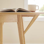 EEI-5511-OAK-OAK Gallant 47" Round Dining Table by Modway
