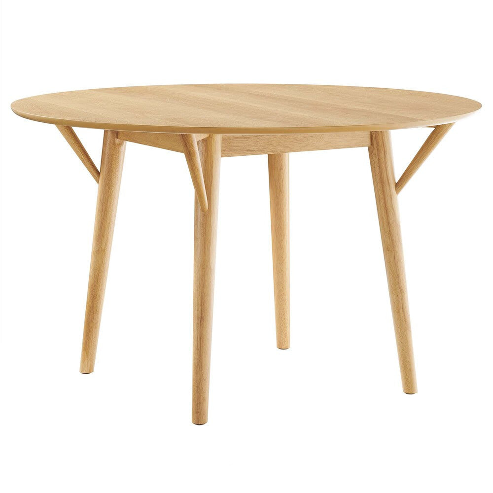 EEI-5511-OAK-OAK Gallant 47" Round Dining Table by Modway