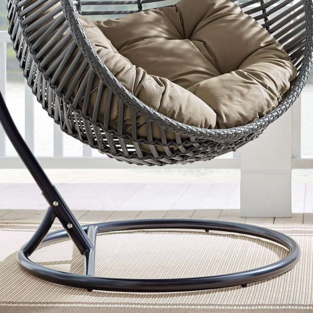 EEI-3614 Garner Teardrop Outdoor Patio Swing Chair by Modway
