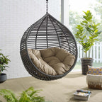 EEI-3614 Garner Teardrop Outdoor Patio Swing Chair by Modway