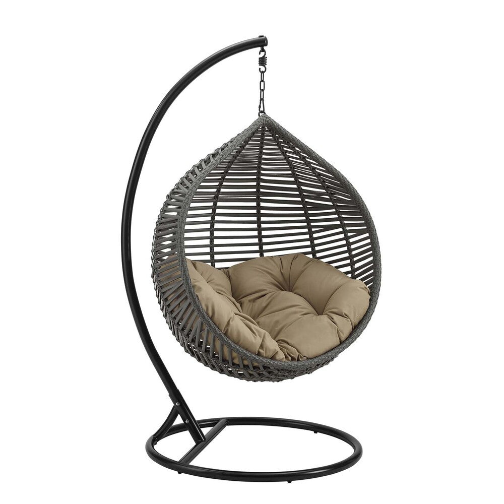 EEI-3614 Garner Teardrop Outdoor Patio Swing Chair by Modway