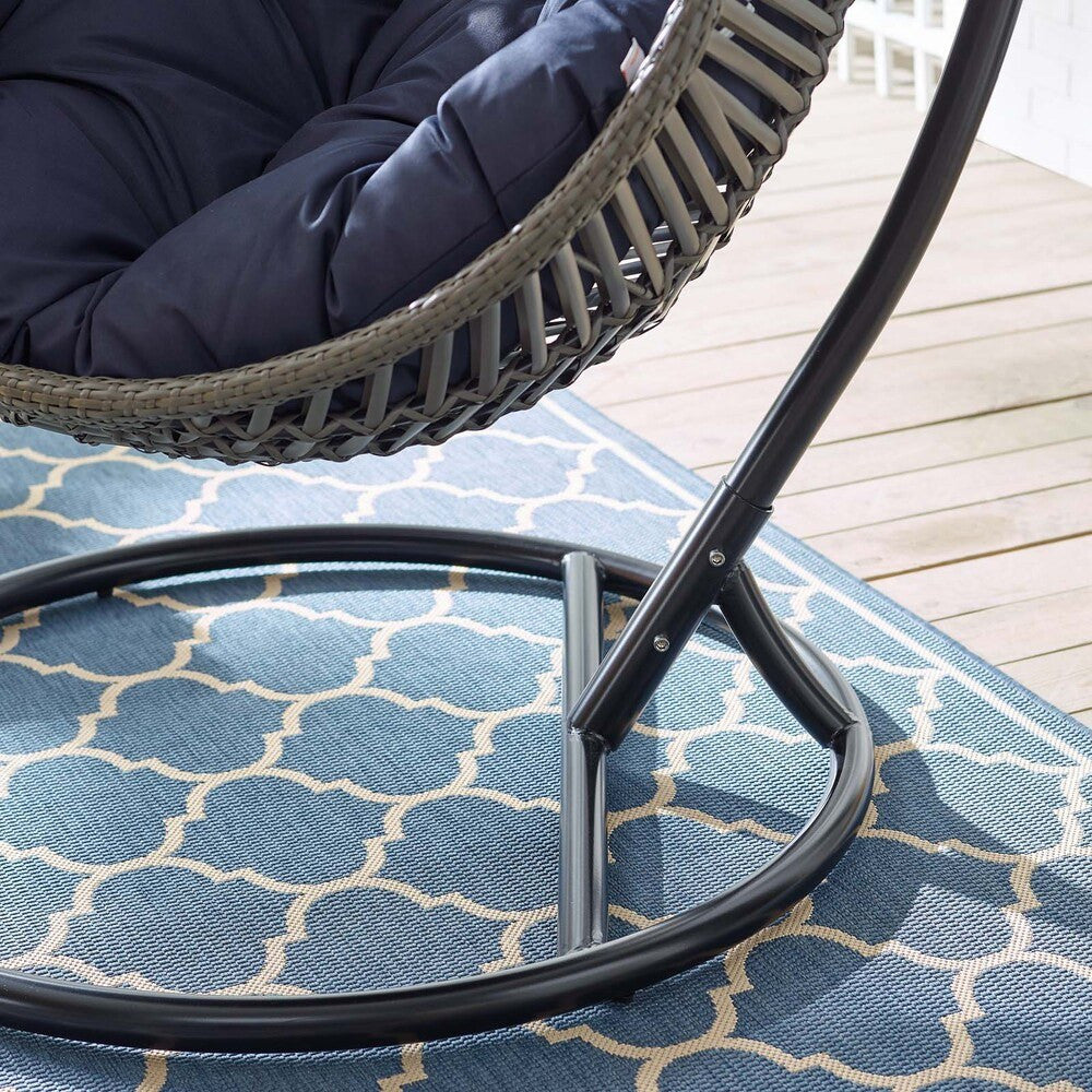 EEI-3614 Garner Teardrop Outdoor Patio Swing Chair by Modway