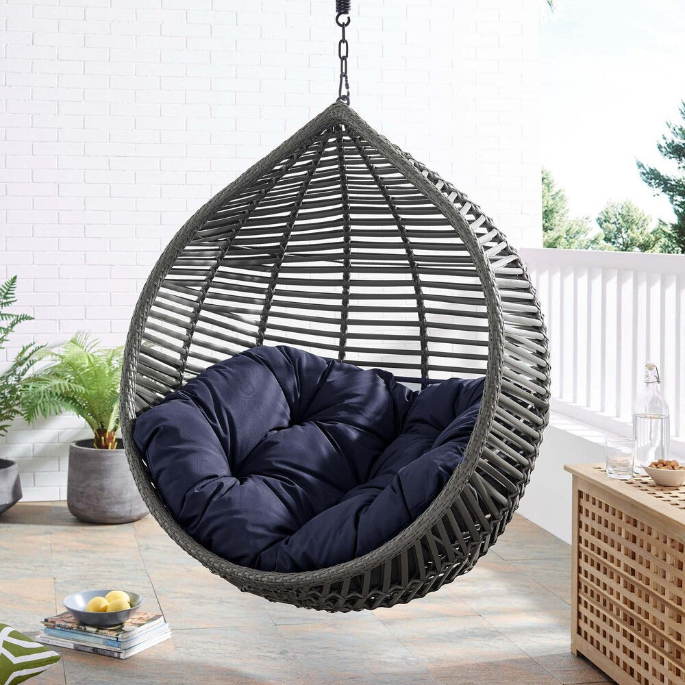 EEI-3614 Garner Teardrop Outdoor Patio Swing Chair by Modway