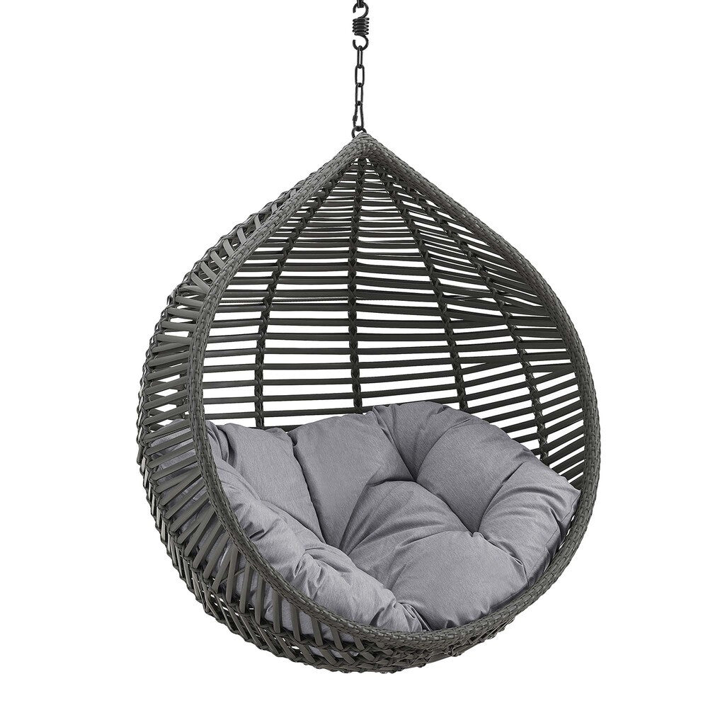 EEI-3637 Garner Teardrop Outdoor Patio Swing Chair Without Stand by Modway