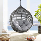 EEI-3637 Garner Teardrop Outdoor Patio Swing Chair Without Stand by Modway