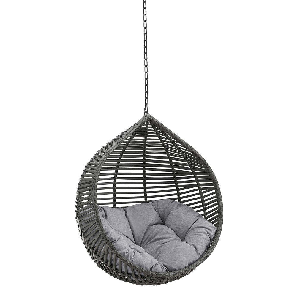 EEI-3637 Garner Teardrop Outdoor Patio Swing Chair Without Stand by Modway