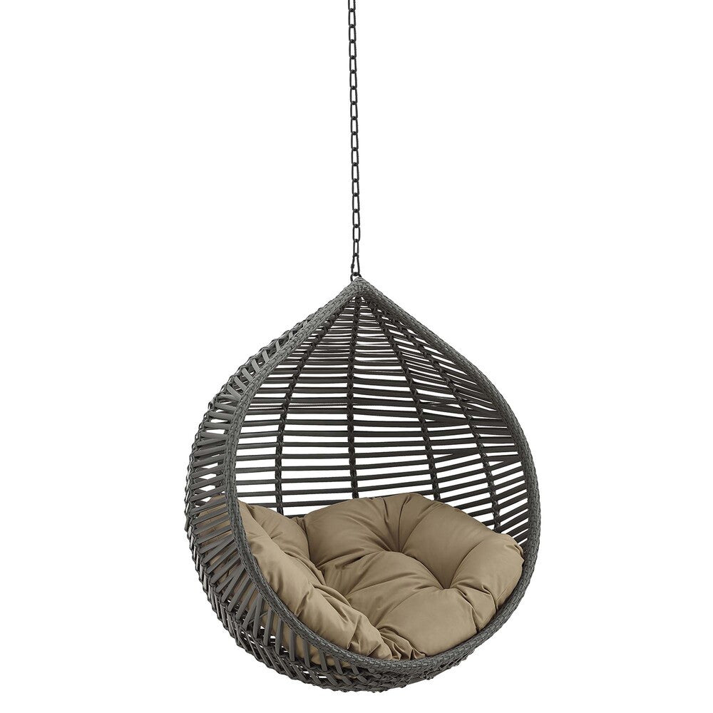 EEI-3637 Garner Teardrop Outdoor Patio Swing Chair Without Stand by Modway