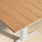 EEI-6948 Gavelston 91" Outdoor Patio Aluminum Dining Table by Modway