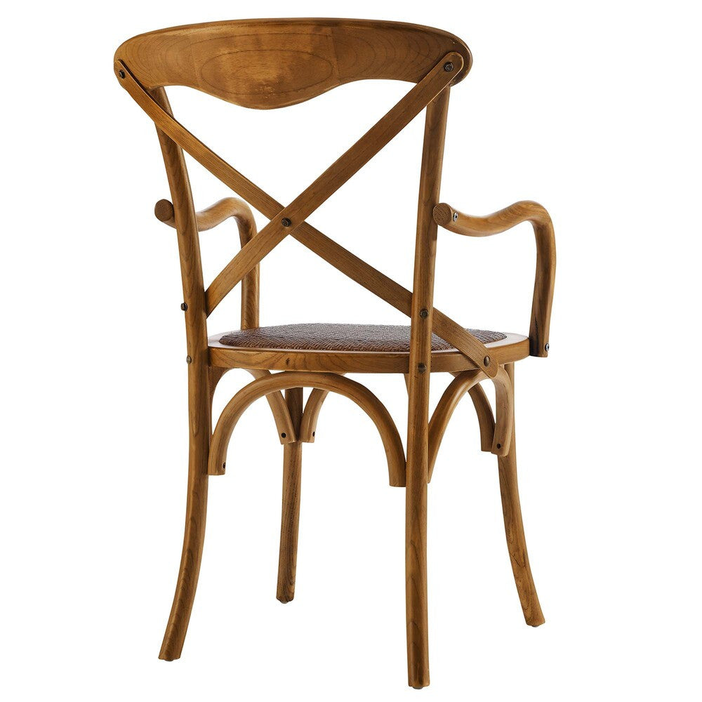 EEI-1538-WAL Gear Dining Armchair by Modway