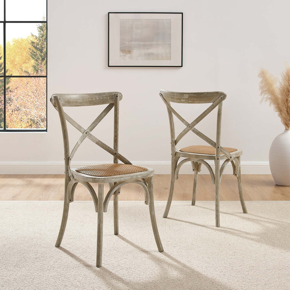 EEI-3481 Gear Dining Side Chair Set of 2 by Modway