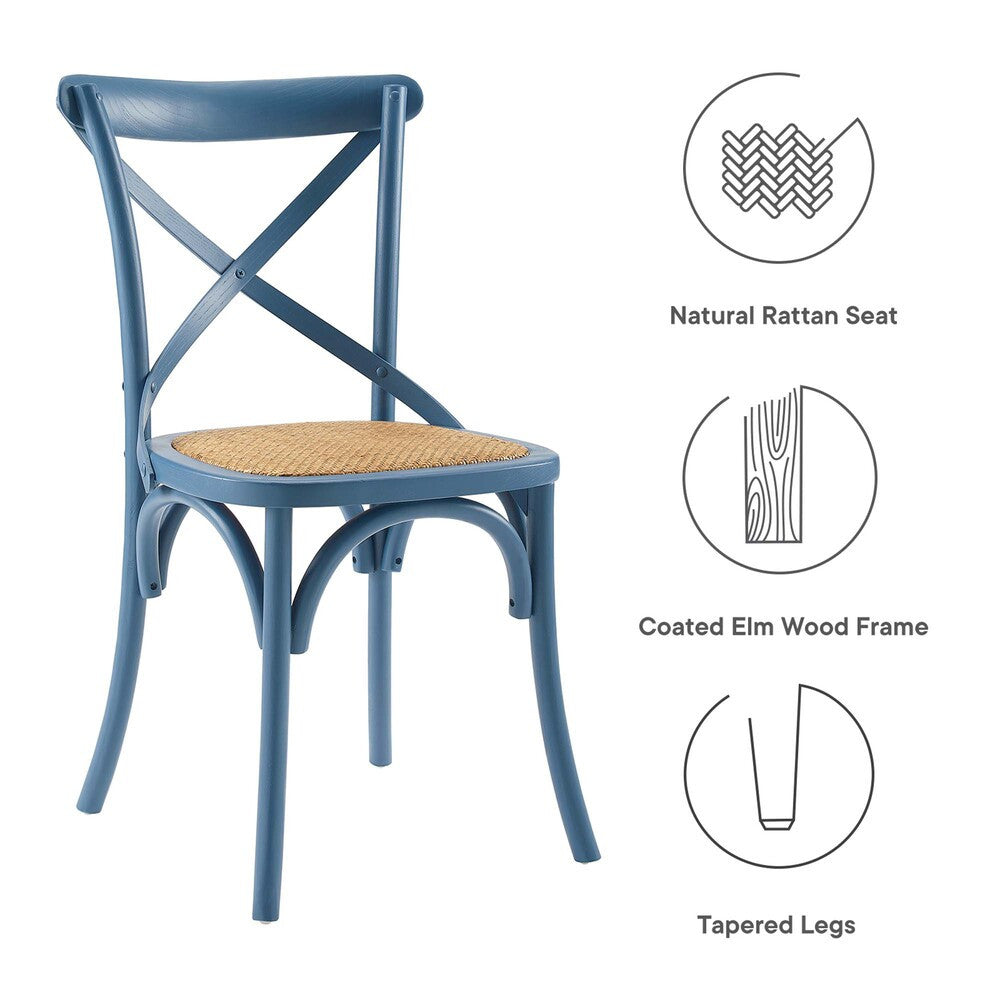 EEI-3481 Gear Dining Side Chair Set of 2 by Modway