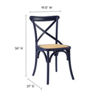 EEI-3481 Gear Dining Side Chair Set of 2 by Modway
