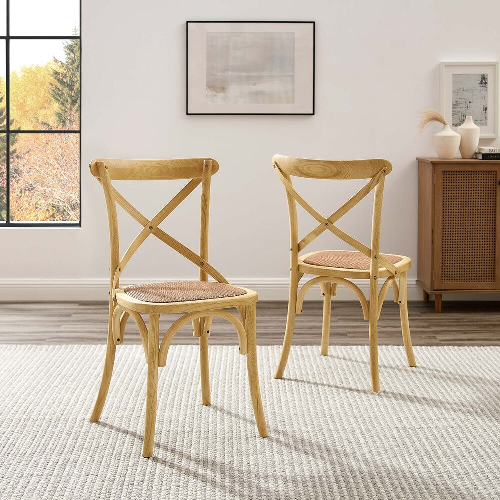 EEI-3481 Gear Dining Side Chair Set of 2 by Modway