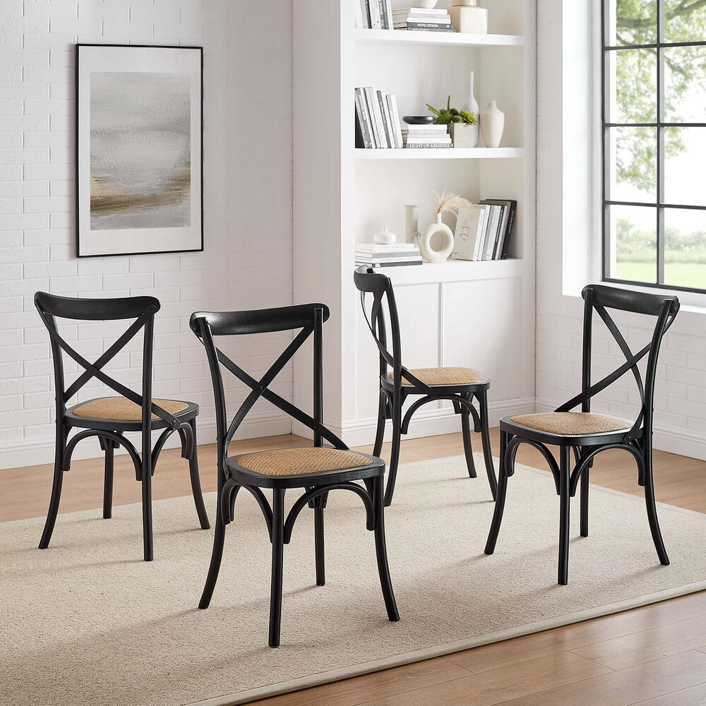 EEI-3482 Gear Dining Side Chair Set of 4 by Modway