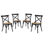EEI-3482 Gear Dining Side Chair Set of 4 by Modway