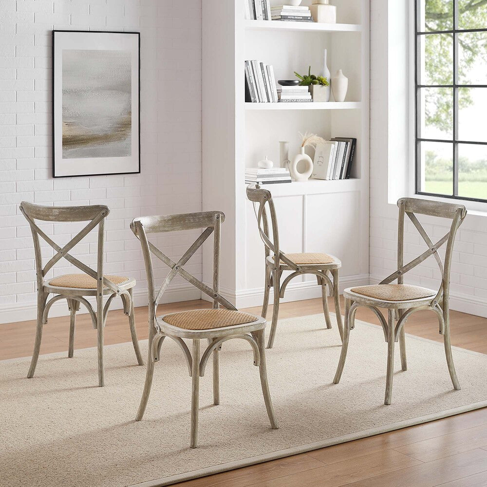 EEI-3482 Gear Dining Side Chair Set of 4 by Modway