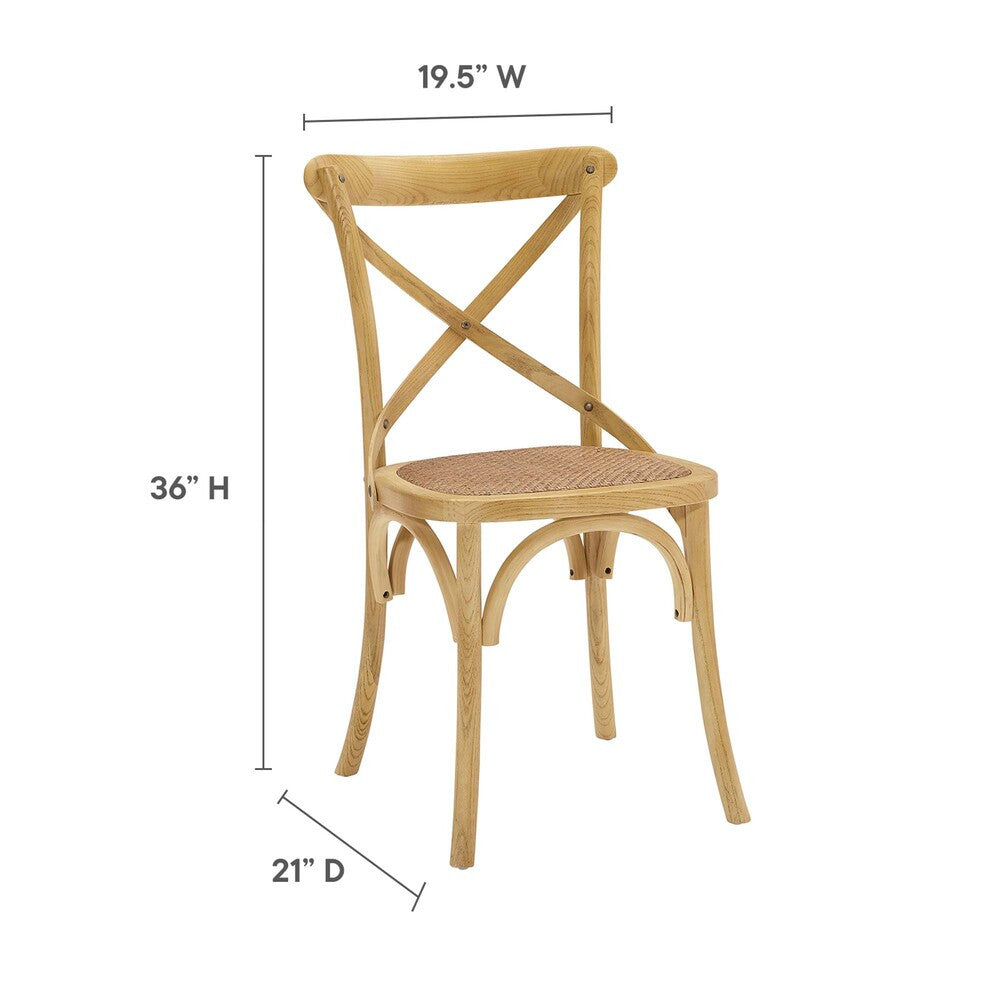 EEI-3482 Gear Dining Side Chair Set of 4 by Modway