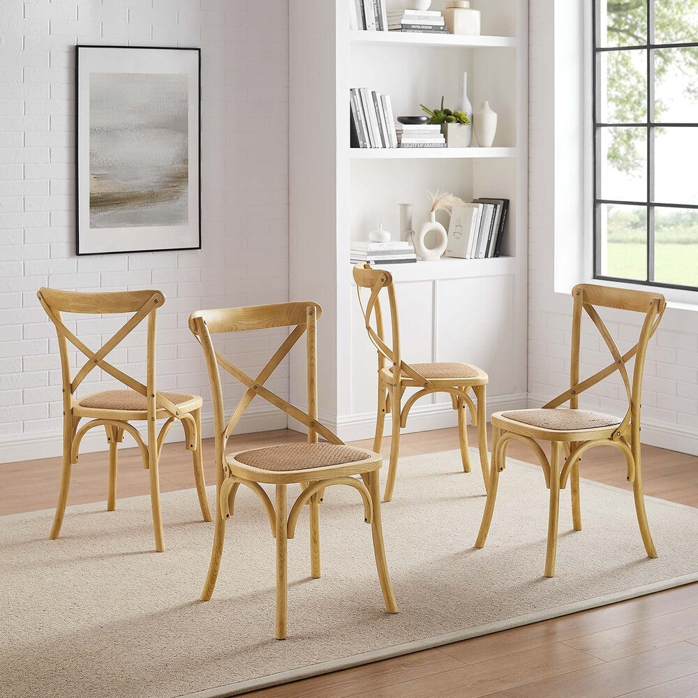 EEI-3482 Gear Dining Side Chair Set of 4 by Modway