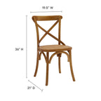 EEI-3482 Gear Dining Side Chair Set of 4 by Modway
