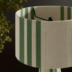 Modway Gia Handwoven Cotton Thread Striped or Plain Table Lamp by Modway-EEI-7262