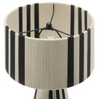 Modway Gia Handwoven Cotton Thread Striped or Plain Table Lamp by Modway-EEI-7262
