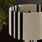 Modway Gia Handwoven Cotton Thread Striped or Plain Table Lamp by Modway-EEI-7262