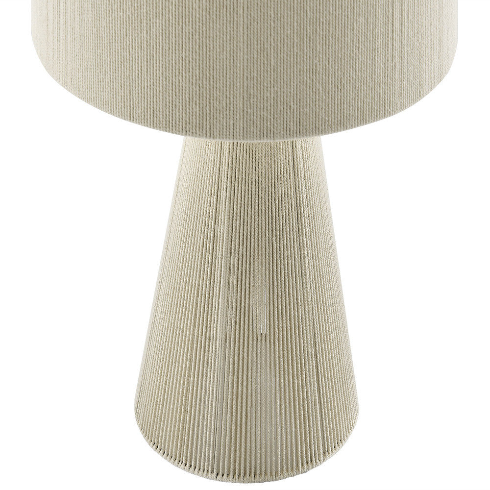 Modway Gia Handwoven Cotton Thread Striped or Plain Table Lamp by Modway-EEI-7262