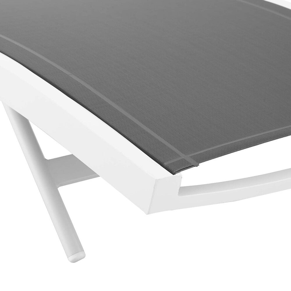EEI-3300 Glimpse Outdoor Patio Mesh Chaise Lounge Chair by Modway