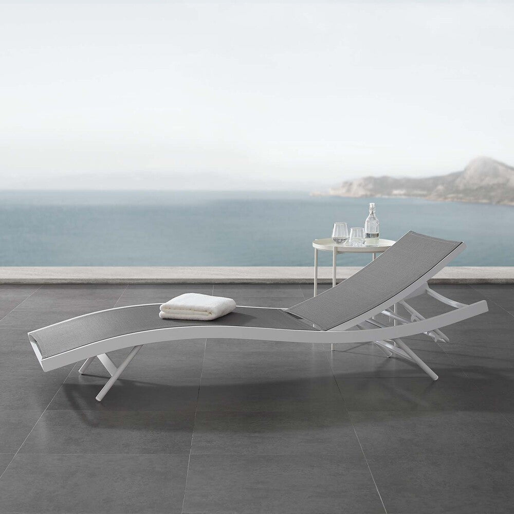 EEI-3300 Glimpse Outdoor Patio Mesh Chaise Lounge Chair by Modway