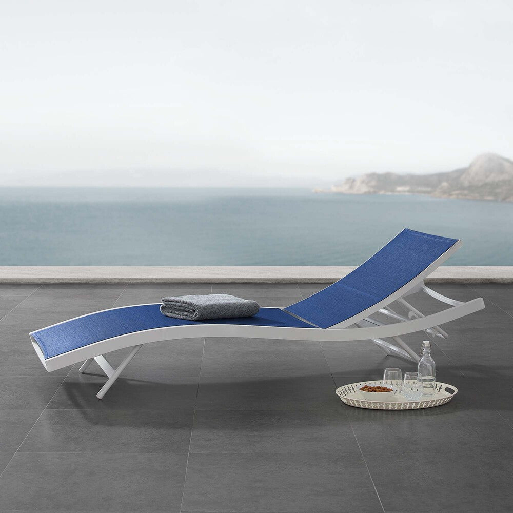 EEI-3300 Glimpse Outdoor Patio Mesh Chaise Lounge Chair by Modway