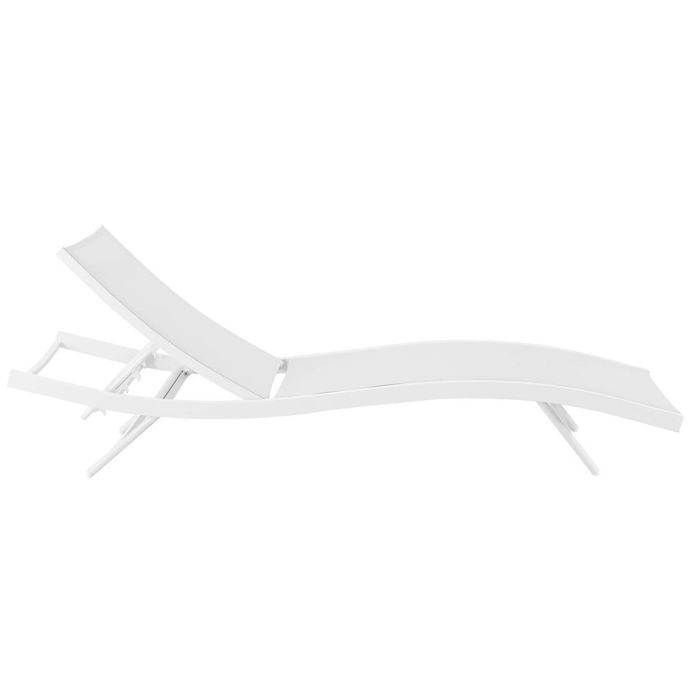 EEI-3300 Glimpse Outdoor Patio Mesh Chaise Lounge Chair by Modway