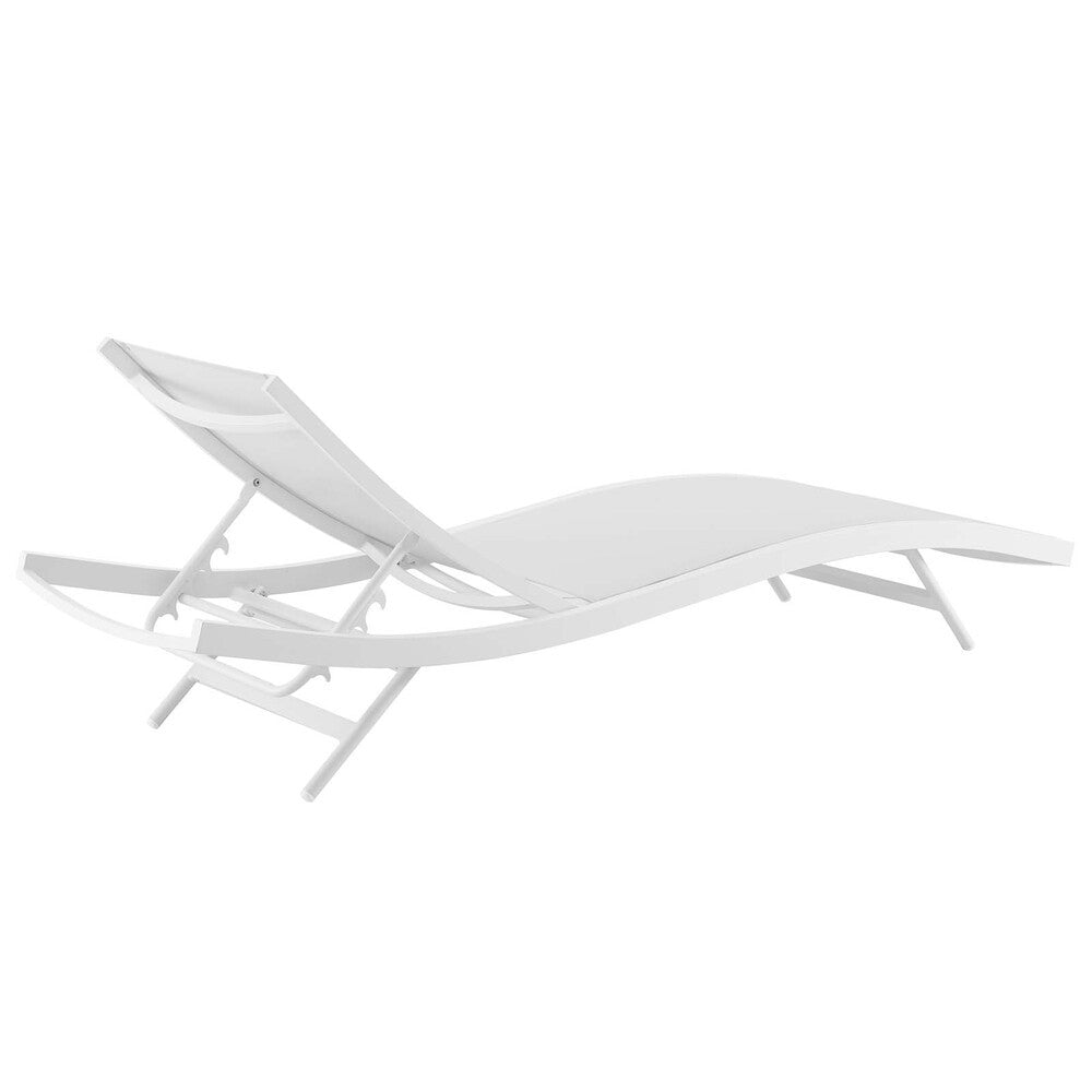 EEI-3300 Glimpse Outdoor Patio Mesh Chaise Lounge Chair by Modway