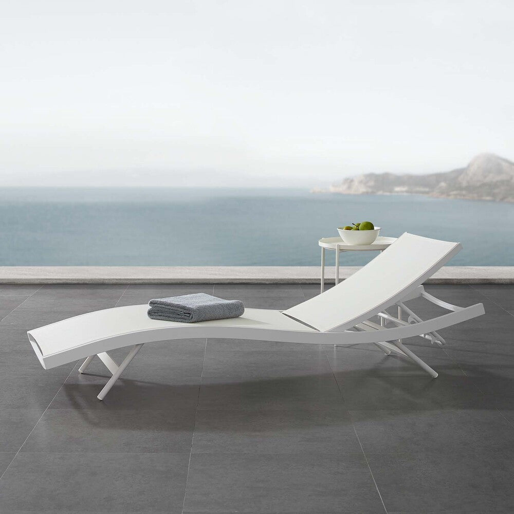 EEI-3300 Glimpse Outdoor Patio Mesh Chaise Lounge Chair by Modway