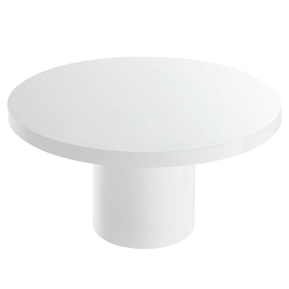 EEI-4910-WHI Gratify 60" Round Dining Table by Modway