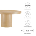 EEI-4911 Gratify 60" Round Dining Table by Modway
