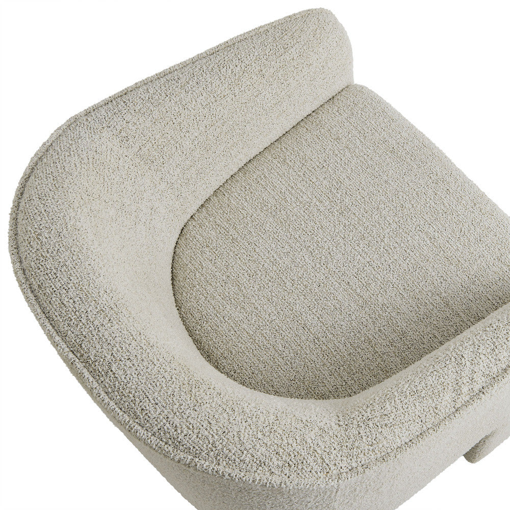 Modway Greer Boucle Fabric Upholstered Accent Armchair by Modway-EEI-7101