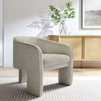 Modway Greer Boucle Fabric Upholstered Accent Armchair by Modway-EEI-7101
