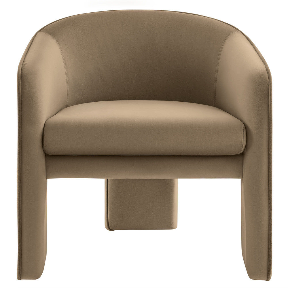Modway Greer Performance Velvet Upholstered Accent Armchair by Modway-EEI-7102